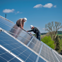 Intégration esthétique des panneaux photovoltaïques dans les bâtiments commerciaux Sainte-Suzanne